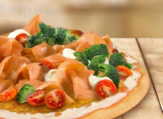 Produktbild Pizza Lachs